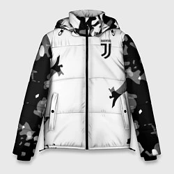 Куртка зимняя мужская FC Juventus: White Original, цвет: 3D-красный