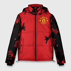 Куртка зимняя мужская FC Manchester United: Red Original, цвет: 3D-черный