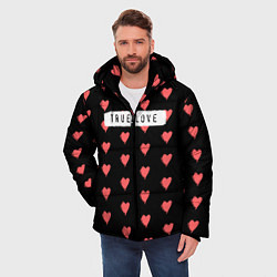 Куртка зимняя мужская True Love, цвет: 3D-красный — фото 2