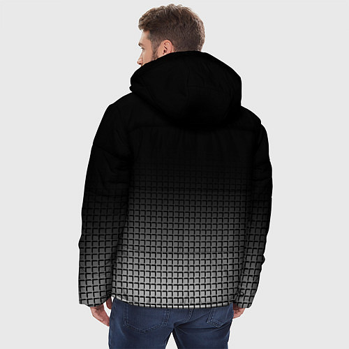 Мужская зимняя куртка MITSUBISHI SPORT / 3D-Черный – фото 4