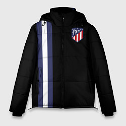 Куртка зимняя мужская FC Atletico Madrid: Blue Line, цвет: 3D-черный