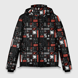 Куртка зимняя мужская Twenty One Pilots: Pattern, цвет: 3D-черный