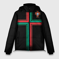 Куртка зимняя мужская Сборная Португалии: Альтернатива ЧМ-2018, цвет: 3D-светло-серый