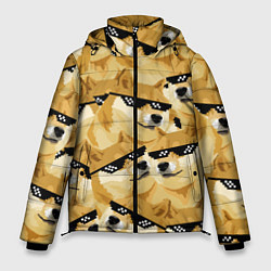 Куртка зимняя мужская Doge: Deal with it, цвет: 3D-светло-серый