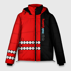 Куртка зимняя мужская Twenty One Pilots: Red Style, цвет: 3D-красный