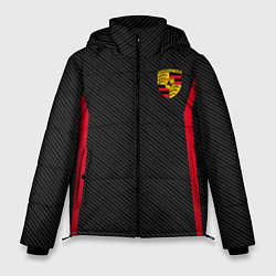 Куртка зимняя мужская Porsche: Sport Edition, цвет: 3D-черный