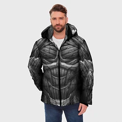 Куртка зимняя мужская Экзоскелет, цвет: 3D-черный — фото 2