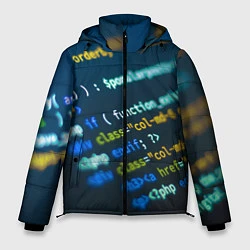 Куртка зимняя мужская Programming Collection, цвет: 3D-черный
