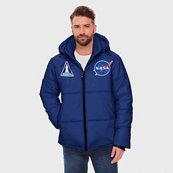 Куртка зимняя мужская NASA: Special Form, цвет: 3D-черный — фото 2