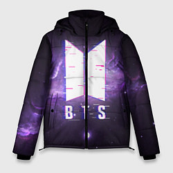 Куртка зимняя мужская BTS: Violet Space, цвет: 3D-светло-серый