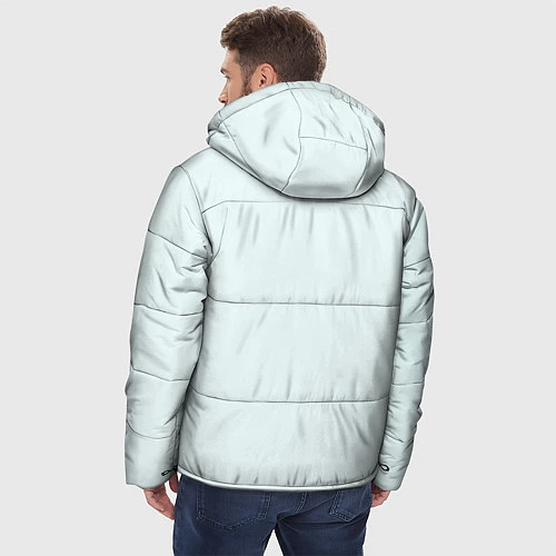 Мужская зимняя куртка Satisfied Marshmello / 3D-Черный – фото 4
