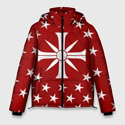 Куртка зимняя мужская Far Cry 5: Red Cult, цвет: 3D-черный