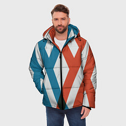 Куртка зимняя мужская Darling in the Franxx, цвет: 3D-светло-серый — фото 2
