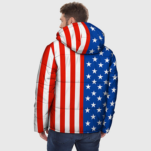 Мужская зимняя куртка American Patriot / 3D-Черный – фото 4