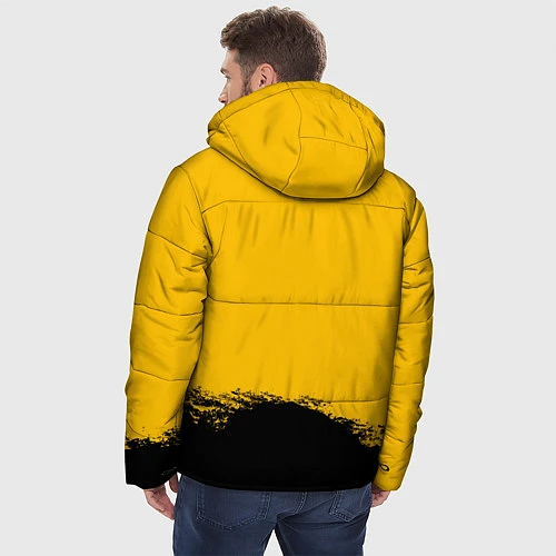 Мужская зимняя куртка 21 Pilots: Yellow Logo / 3D-Черный – фото 4