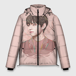 Куртка зимняя мужская Kim Taehyung, цвет: 3D-красный