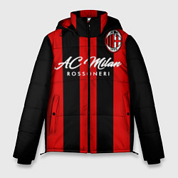 Куртка зимняя мужская AC Milan, цвет: 3D-черный