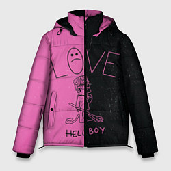 Куртка зимняя мужская Lil Peep: Hell Boy, цвет: 3D-светло-серый