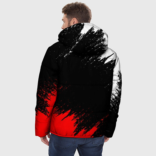 Мужская зимняя куртка 21 Pilots: Black & Red / 3D-Красный – фото 4