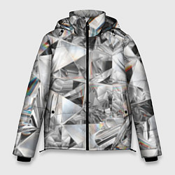 Куртка зимняя мужская Бриллиантовый блеск, цвет: 3D-черный