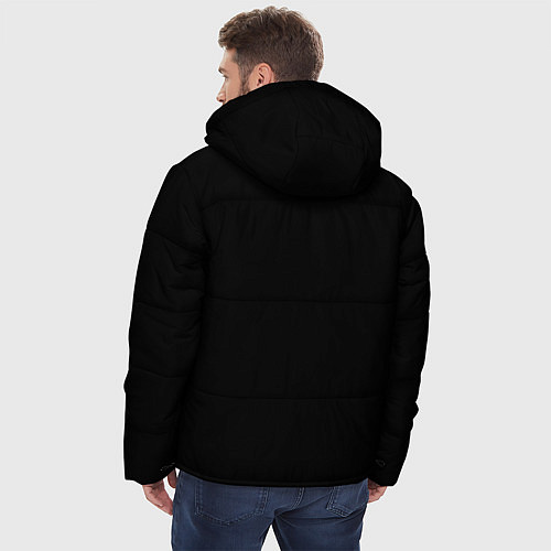 Мужская зимняя куртка Король и шут / 3D-Черный – фото 4