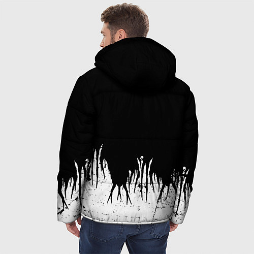 Мужская зимняя куртка GHOSTEMANE / 3D-Черный – фото 4