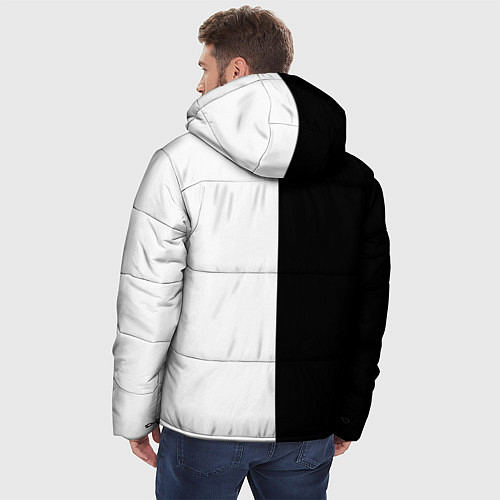 Мужская зимняя куртка Death Note 2 / 3D-Черный – фото 4