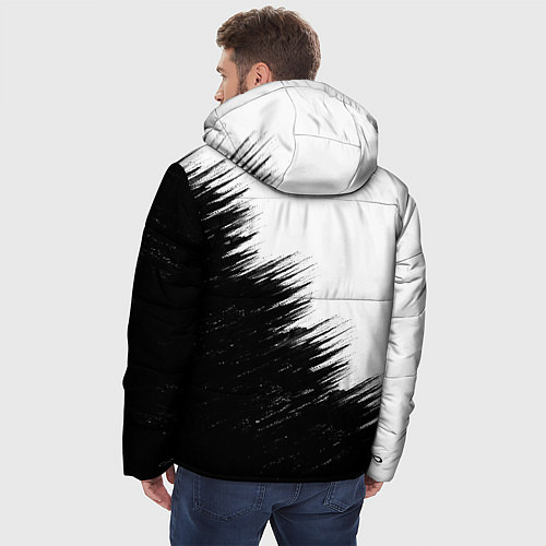 Мужская зимняя куртка Death Note 5 / 3D-Черный – фото 4