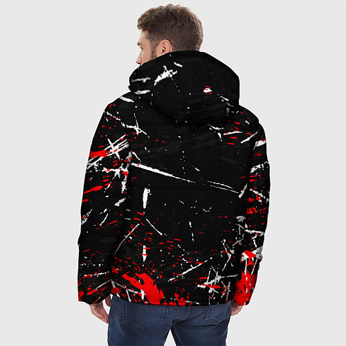 Мужская зимняя куртка METALLICA / 3D-Черный – фото 4