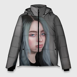 Куртка зимняя мужская Billie Eilish: Ocean Eyes, цвет: 3D-черный