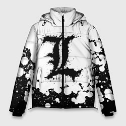 Куртка зимняя мужская L letter snow, цвет: 3D-черный