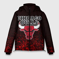 Куртка зимняя мужская CHICAGO BULLS, цвет: 3D-светло-серый