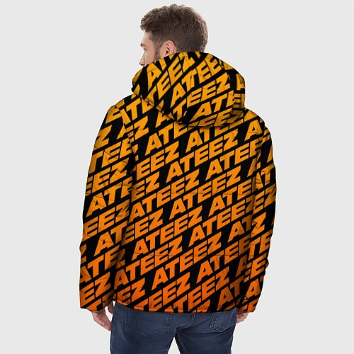 Мужская зимняя куртка ATEEZ / 3D-Черный – фото 4