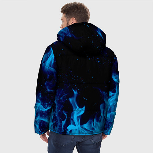 Мужская зимняя куртка DETROIT BECOME HUMAN / 3D-Черный – фото 4