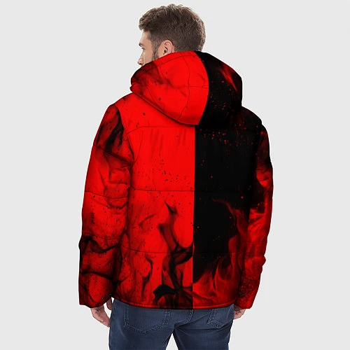 Мужская зимняя куртка АлисА / 3D-Черный – фото 4