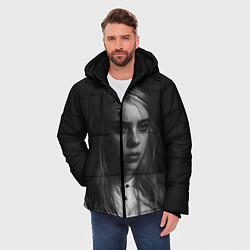 Куртка зимняя мужская BILLIE EILISH, цвет: 3D-черный — фото 2