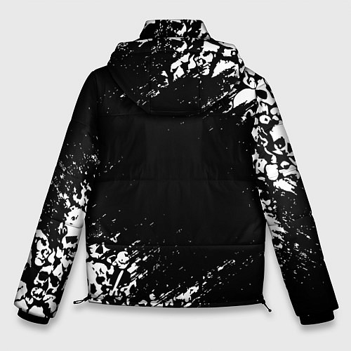 Мужская зимняя куртка My Chemical Romance / 3D-Светло-серый – фото 2