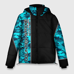Куртка зимняя мужская Counter Strike, цвет: 3D-черный