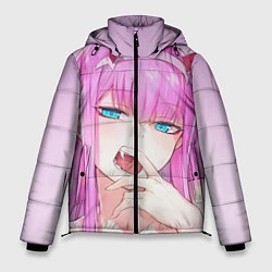 Куртка зимняя мужская Ahegao, цвет: 3D-черный