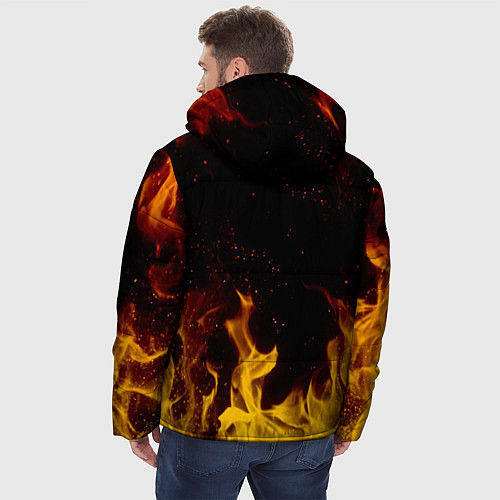 Мужская зимняя куртка BRAWL STARS MAX / 3D-Черный – фото 4