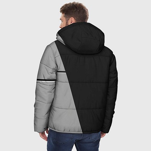 Мужская зимняя куртка Apex Legends / 3D-Черный – фото 4