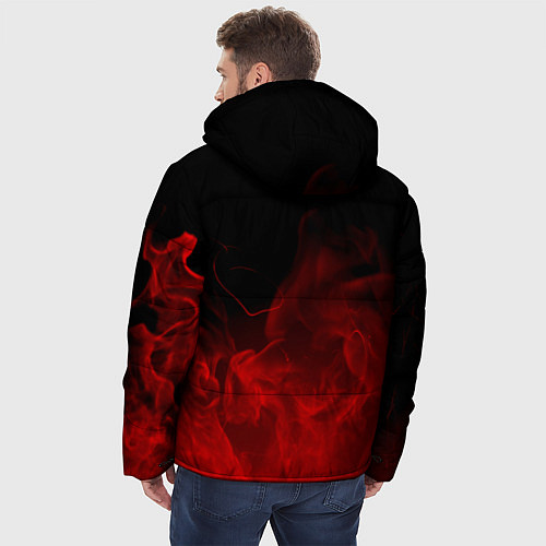 Мужская зимняя куртка LINKIN PARK / 3D-Черный – фото 4