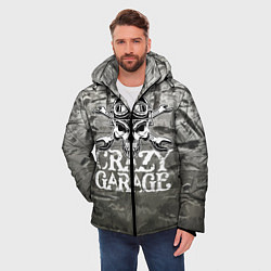 Куртка зимняя мужская Crazy garage, цвет: 3D-светло-серый — фото 2