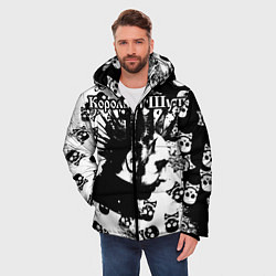 Куртка зимняя мужская Король и Шут, цвет: 3D-черный — фото 2