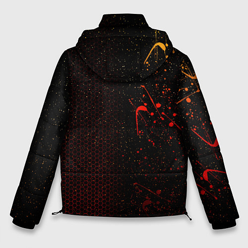 Мужская зимняя куртка Brawl Stars / 3D-Красный – фото 2