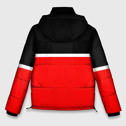 Мужская зимняя куртка AUDI SPORT / 3D-Красный – фото 2
