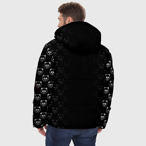 Мужская зимняя куртка MONOKUMA / 3D-Черный – фото 4