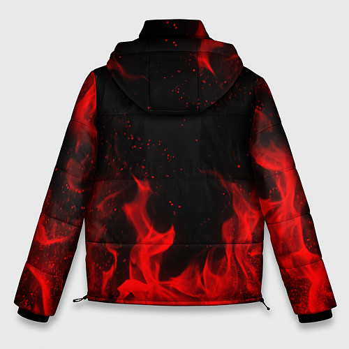 Мужская зимняя куртка MONOKUMA / 3D-Красный – фото 2