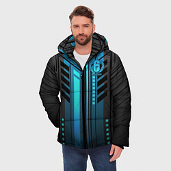 Куртка зимняя мужская Rainbow Six Siege, цвет: 3D-черный — фото 2