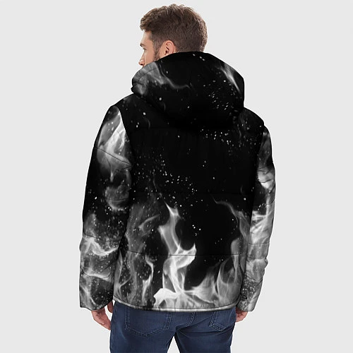Мужская зимняя куртка LIL PEEP CRY BABY / 3D-Черный – фото 4